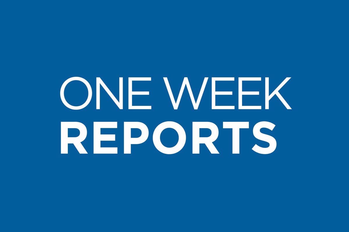 Οι Αναφορές της Εβδομάδας