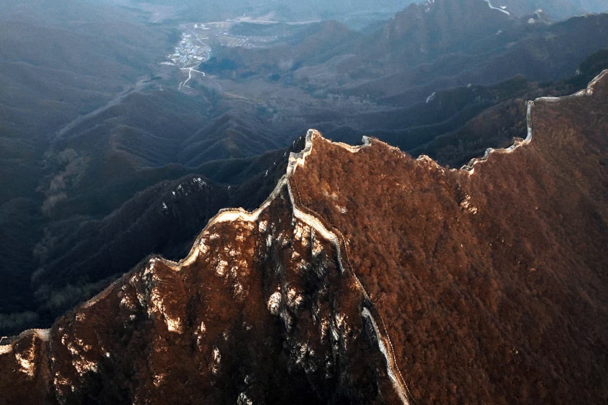 Το Σινικό Τείχος με τον Ας Ντάικς Κ1 Ε5