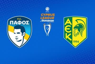 Ποδόσφαιρο: Πάφος - ΑΕΚ Λάρνακας