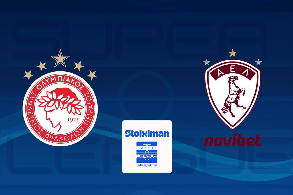 Ποδόσφαιρο: Ολυμπιακός - ΑΕΛ Novibet
