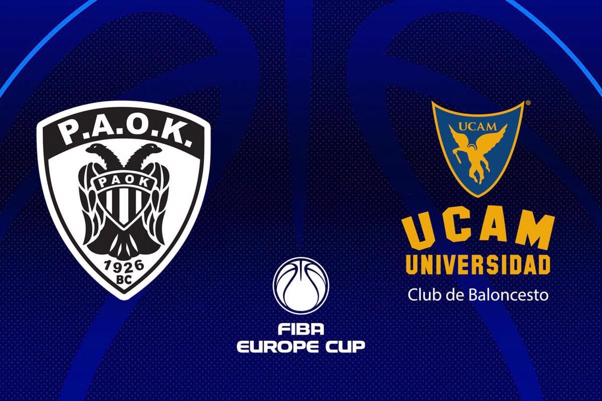 Μπάσκετ: ΠΑΟΚ - Μούρθια (Ζ)